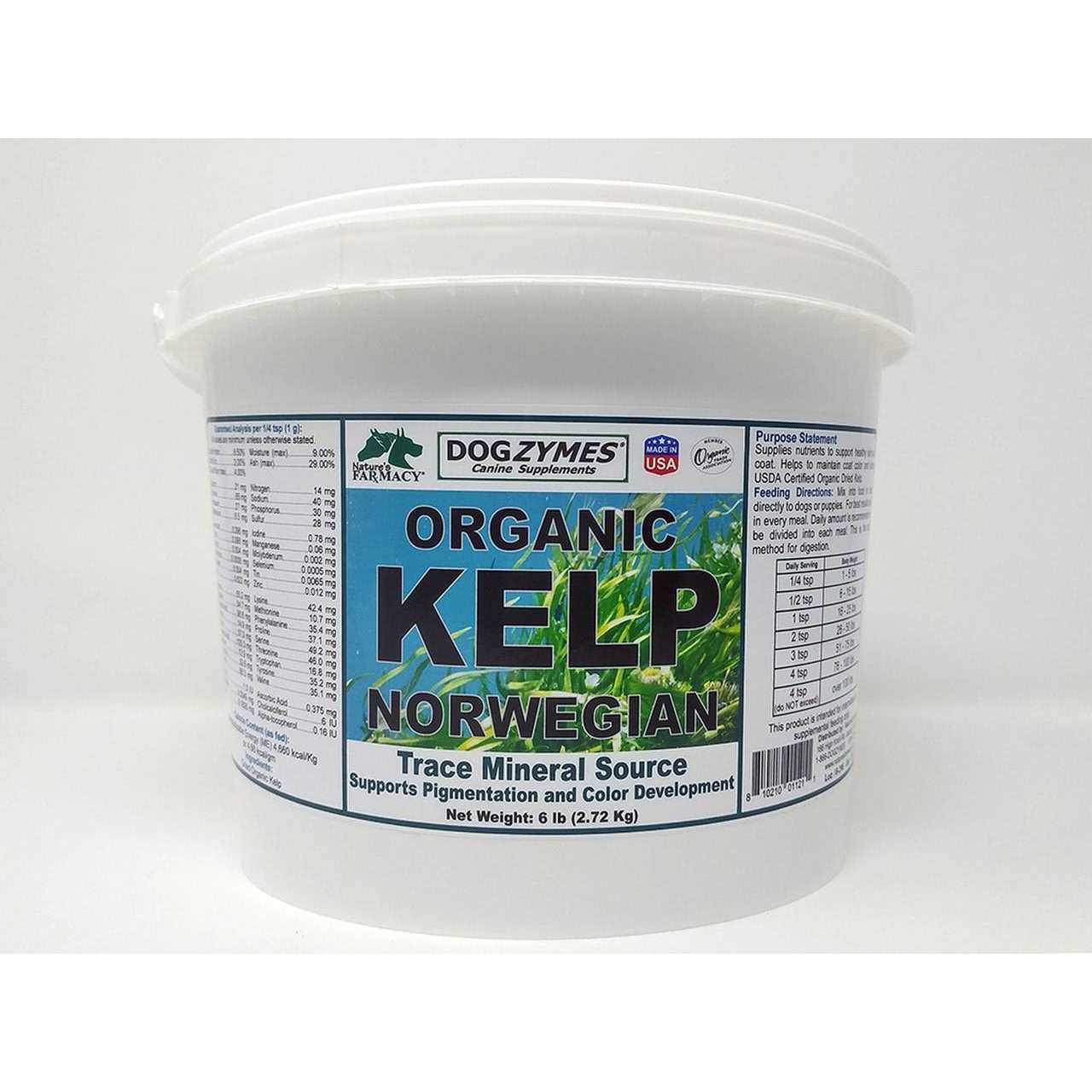 Dogzymes Organic Norwegian Kelp for Pets - Pet Supplies online store