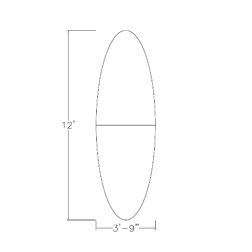 12 Ft Conference Table with Data and Electric | 10 Person Modular Oval Meeting Table | Harmony Series | Blonde Sufside Ash with Matte Black Base