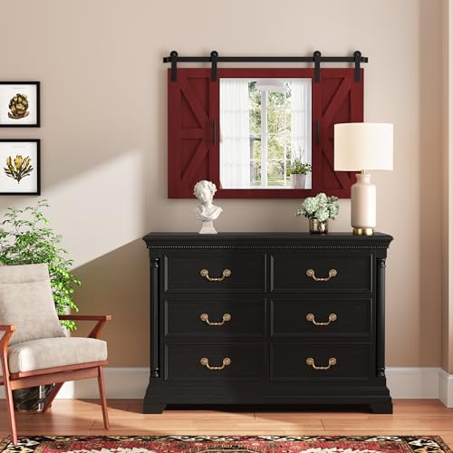 Farmhouse Barn Door Mirror - 37