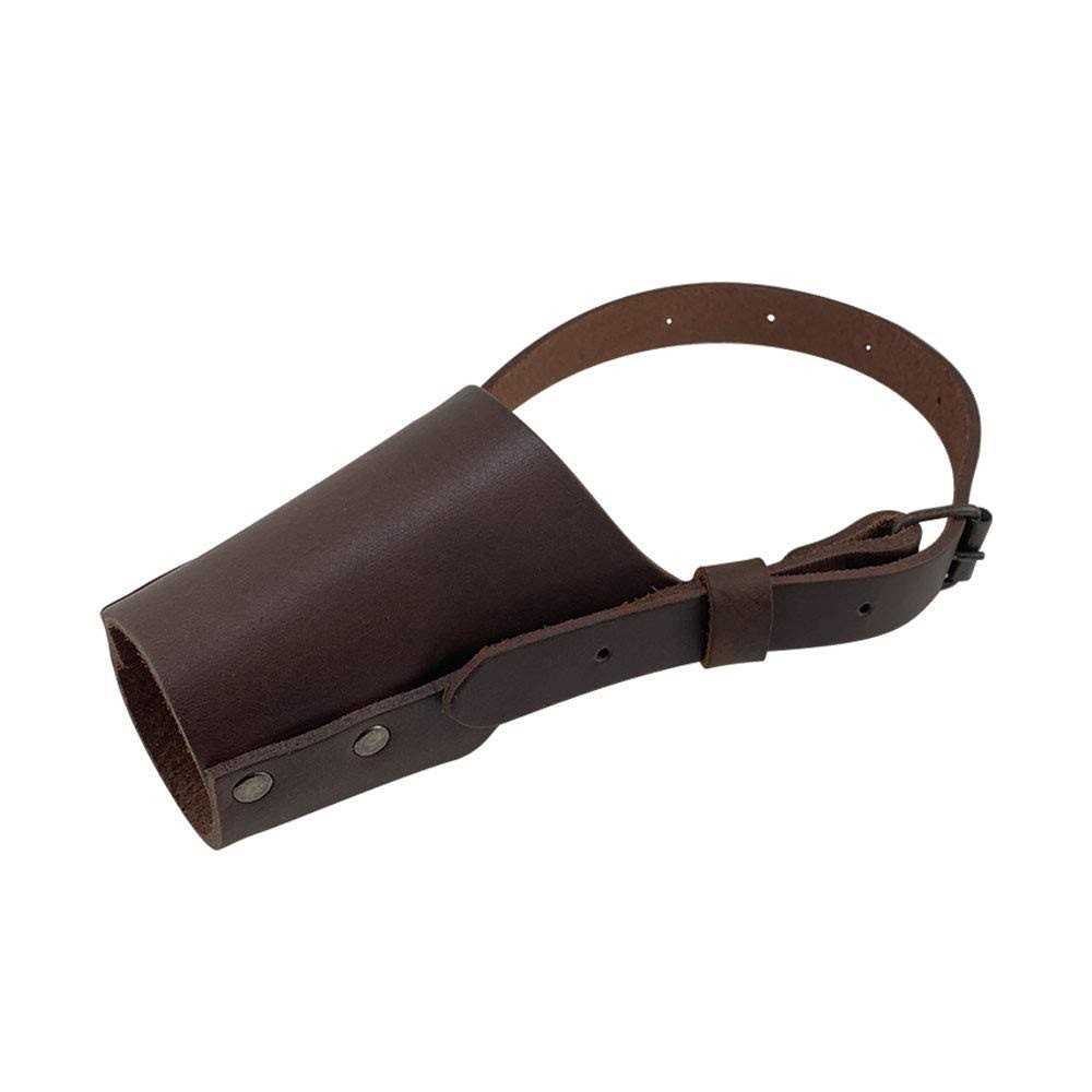 Taco Dog Leather Dog Muzzle Guard Handmade from Full Grain Leather - Pet Supplies online store