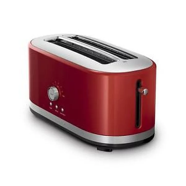KitchenAid KMT4116ER 4 Slice Long Slot Toaster High Lift Lever, Empire Red