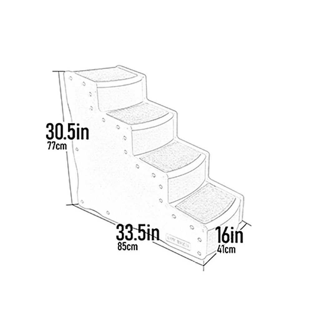 Easy 4 Step Pet Stair Pet Gear - Pet Supplies online store