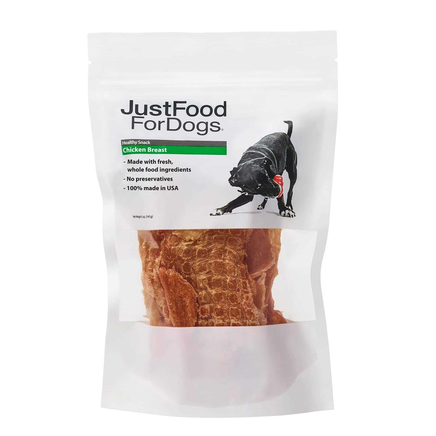 JustFoodForDogs Dog Treats Chicken Breast - Pet Supplies online store