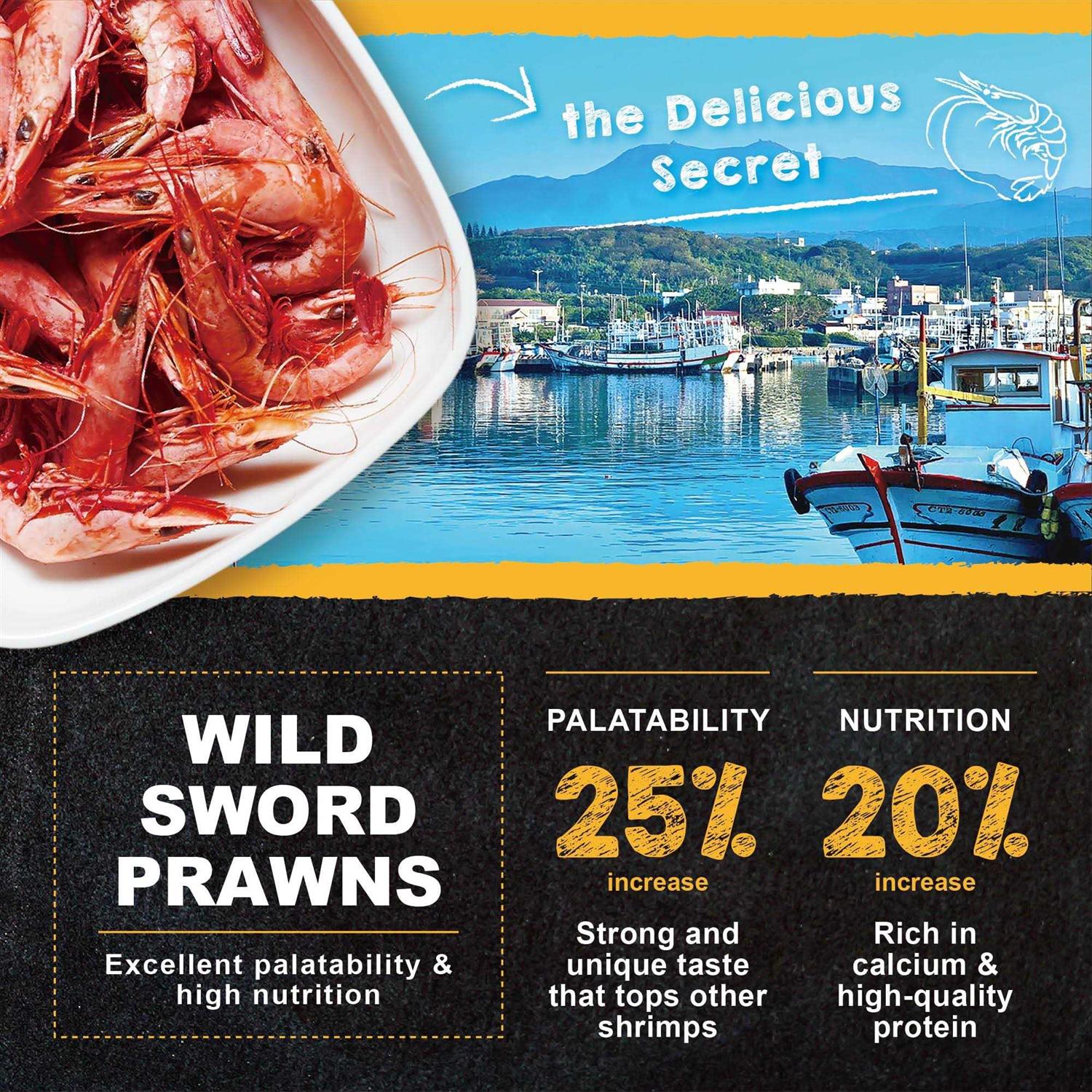 Ultra Fresh Shrimp Food, All Natrual Ingredients, High Protein, Rich in Vitamins for Crystal Shrimp, Caridina Shrimp and Small Tropical Shrimp 0.7oz - Pet Supplies online store