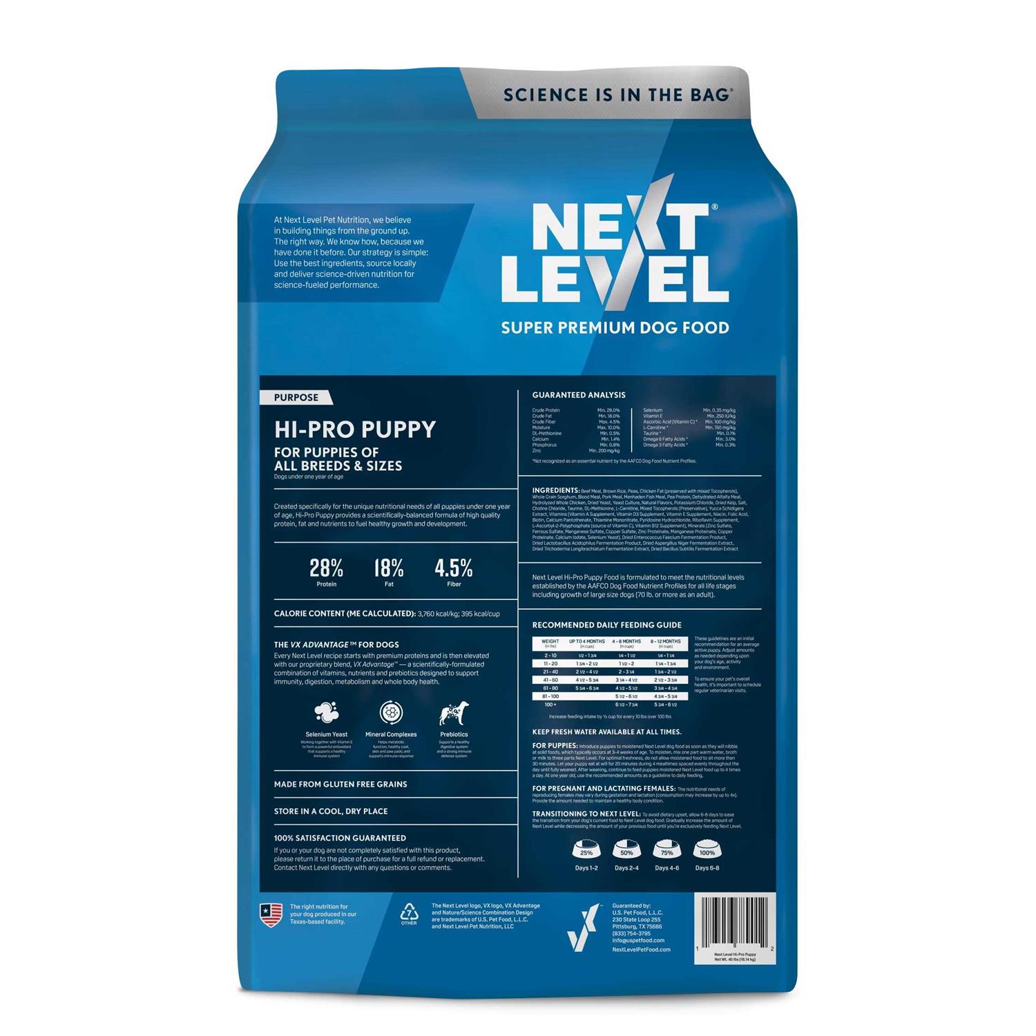 Next Level Hi-Pro Puppy - Pet Supplies online store