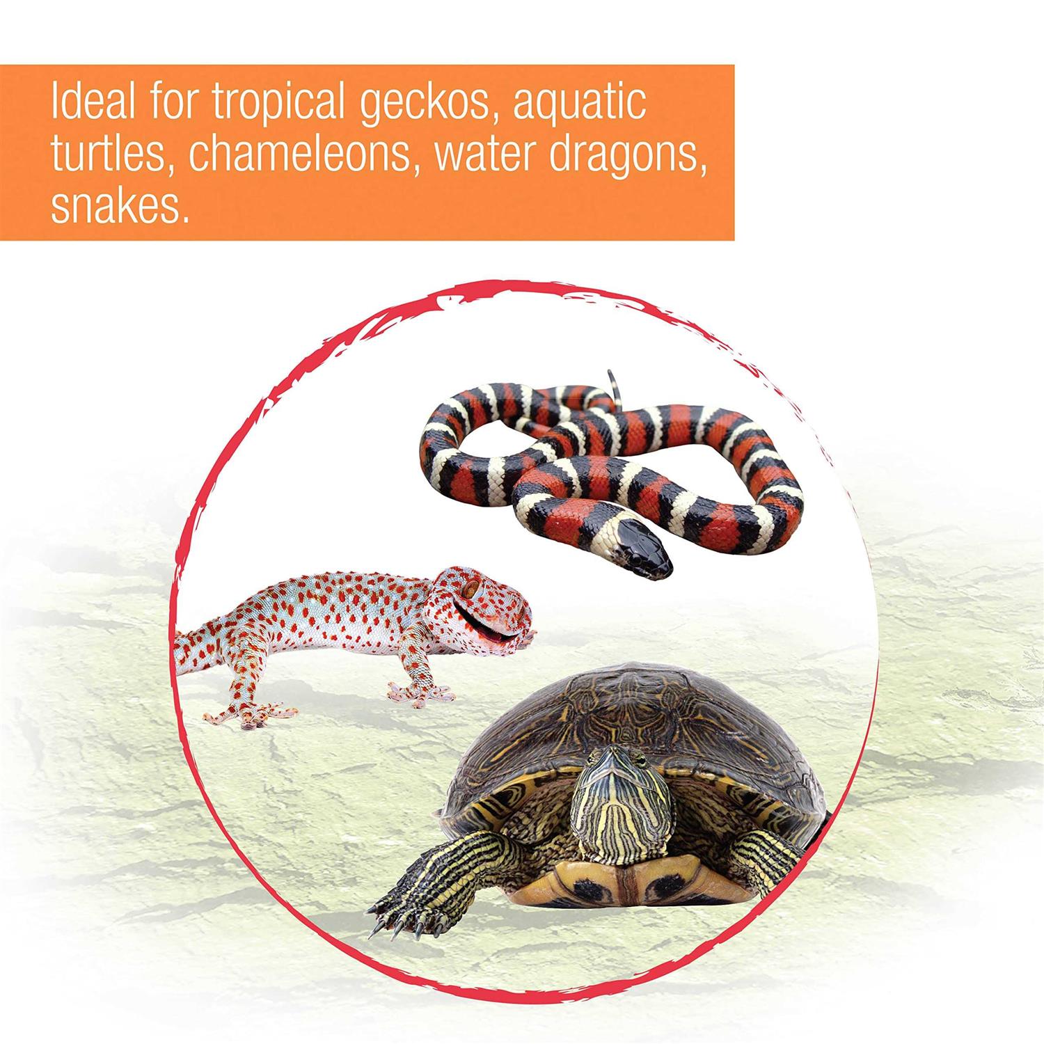 Zilla Slimline Tropical Reptile Fixture - Pet Supplies online store