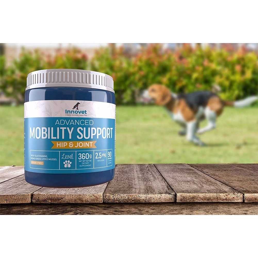 Advanced Mobility Chews Hemp Hip & Joint Supplement For Dogs by Innovet Pet - Pet Supplies online store