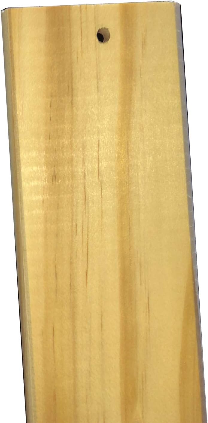 Bed Slats Solid Pine Wood King Size Slats 75.87 inches Long x 2.75 inches Wide Mattress Support Pack of 13 Count Replacement Parts Custom Size Cutting Service (King, 75.87)