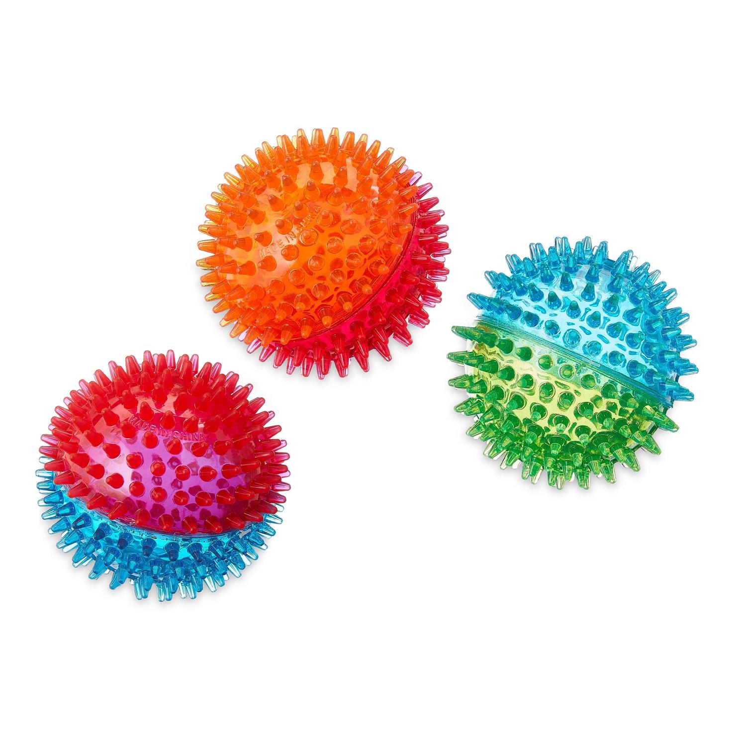 Vibrant Life Fetch Buddy Spiky Ball Dog Toy - Pet Supplies online store