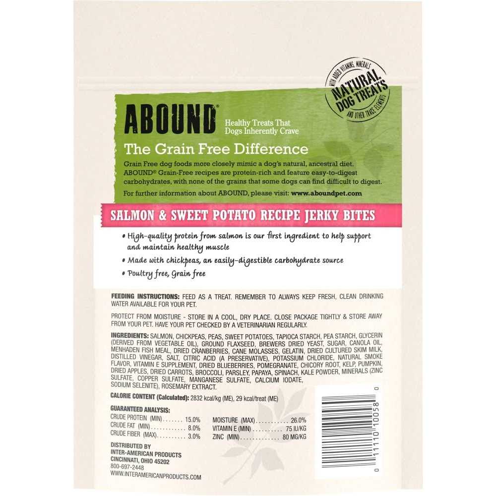Abound Grain Free Jerky Bites Dog Treats - Pet Supplies online store