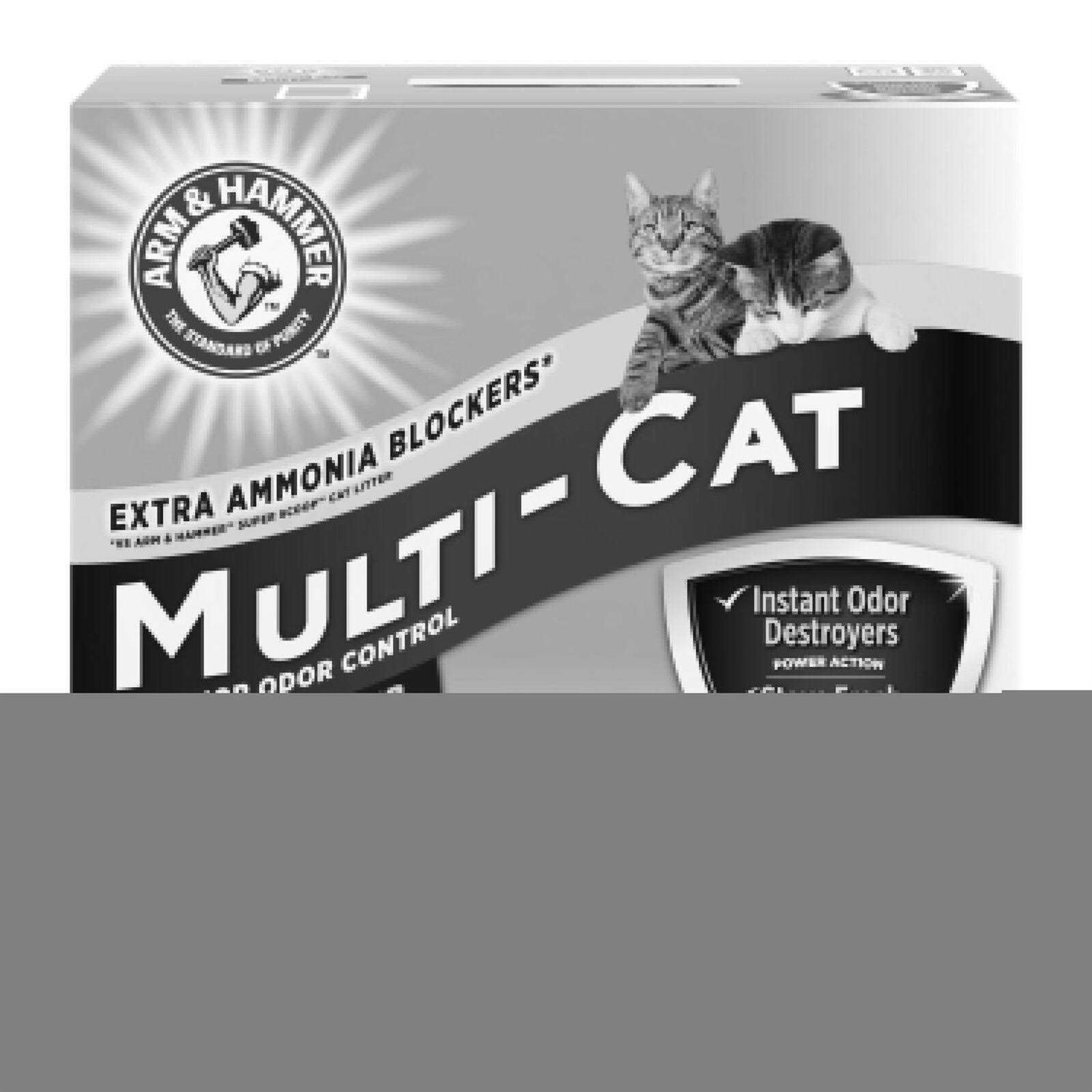 Arm & Hammer Clumping Multi Cat Litter - Pet Supplies online store