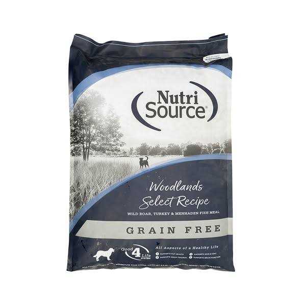 NutriSource Grain-Free Woodlands Select Dry Dog Food - Pet Supplies online store