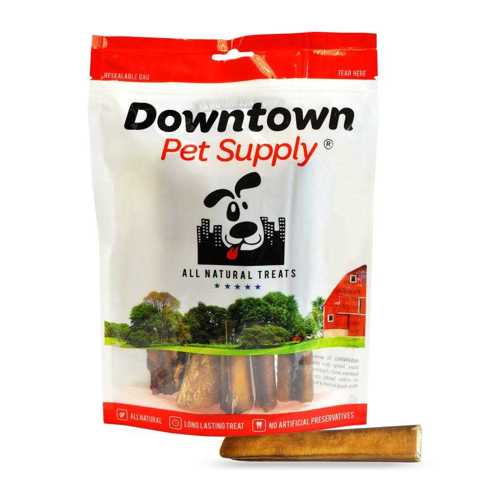 Downtown Pet Supply Bully Sticks For Dogs Thick Rawhide Free Dog Chews - Pet Supplies online store