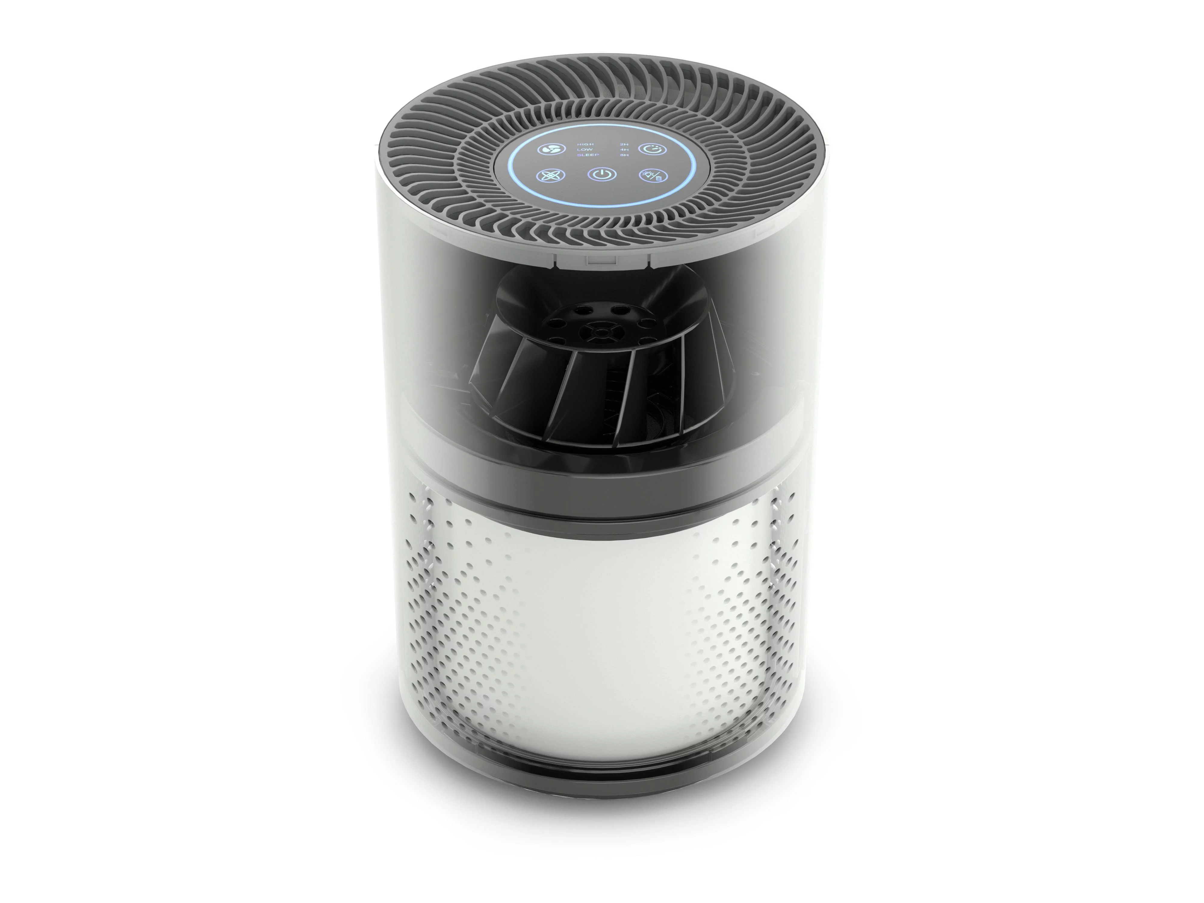 Holmes True HEPA 360 Air Purifier with 3-in-1 filter, Medium Room (HAP360W)