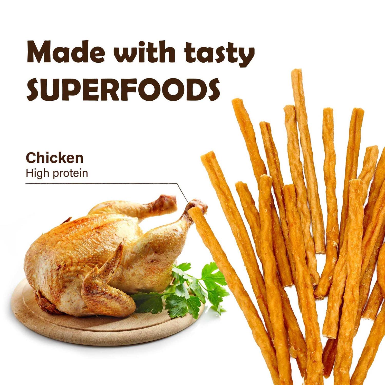 A Freschi srl Afreschi Turkey Tendon for Dogs Dog Treats Series All Natural Human Grade Dog Treat - Pet Supplies online store