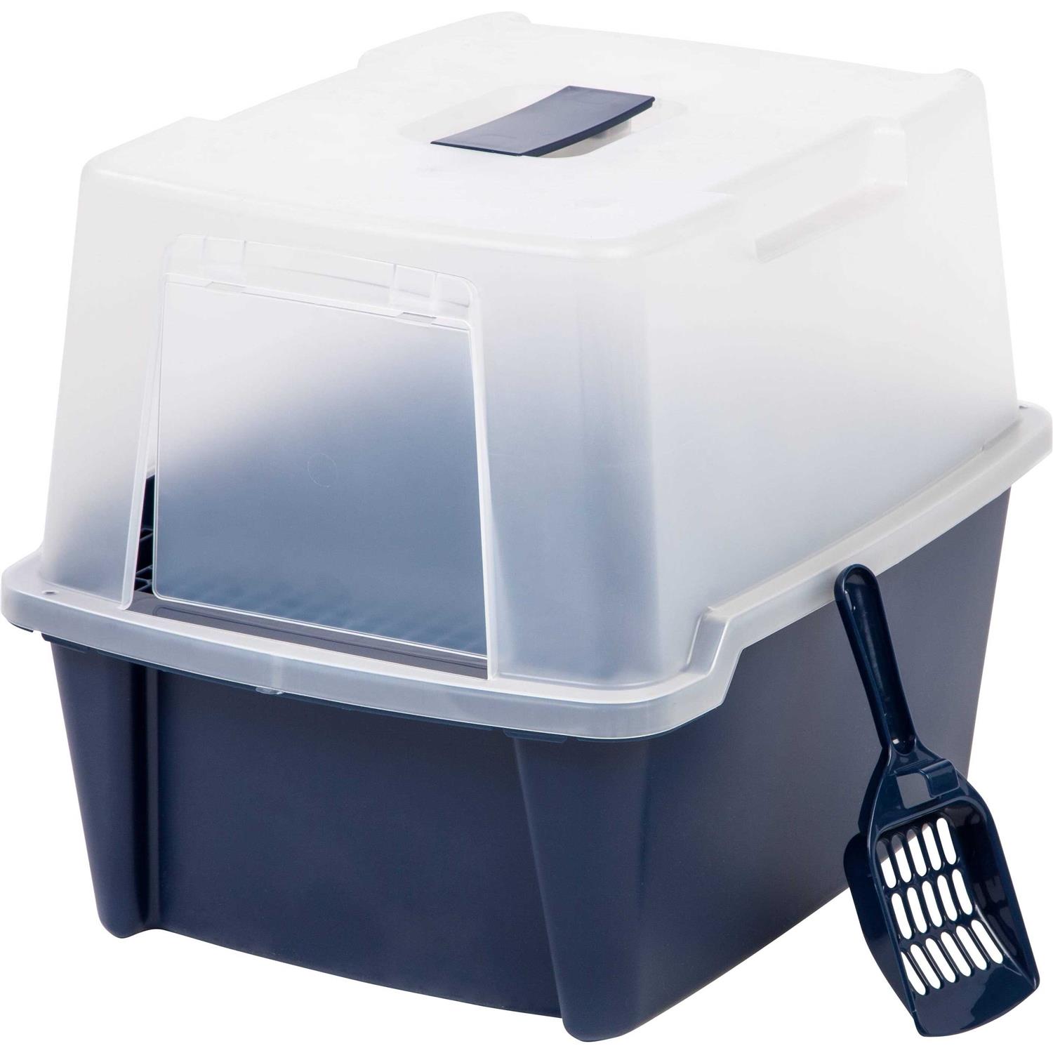 Iris USA Litter Box with Grate and Scoop - Pet Supplies online store