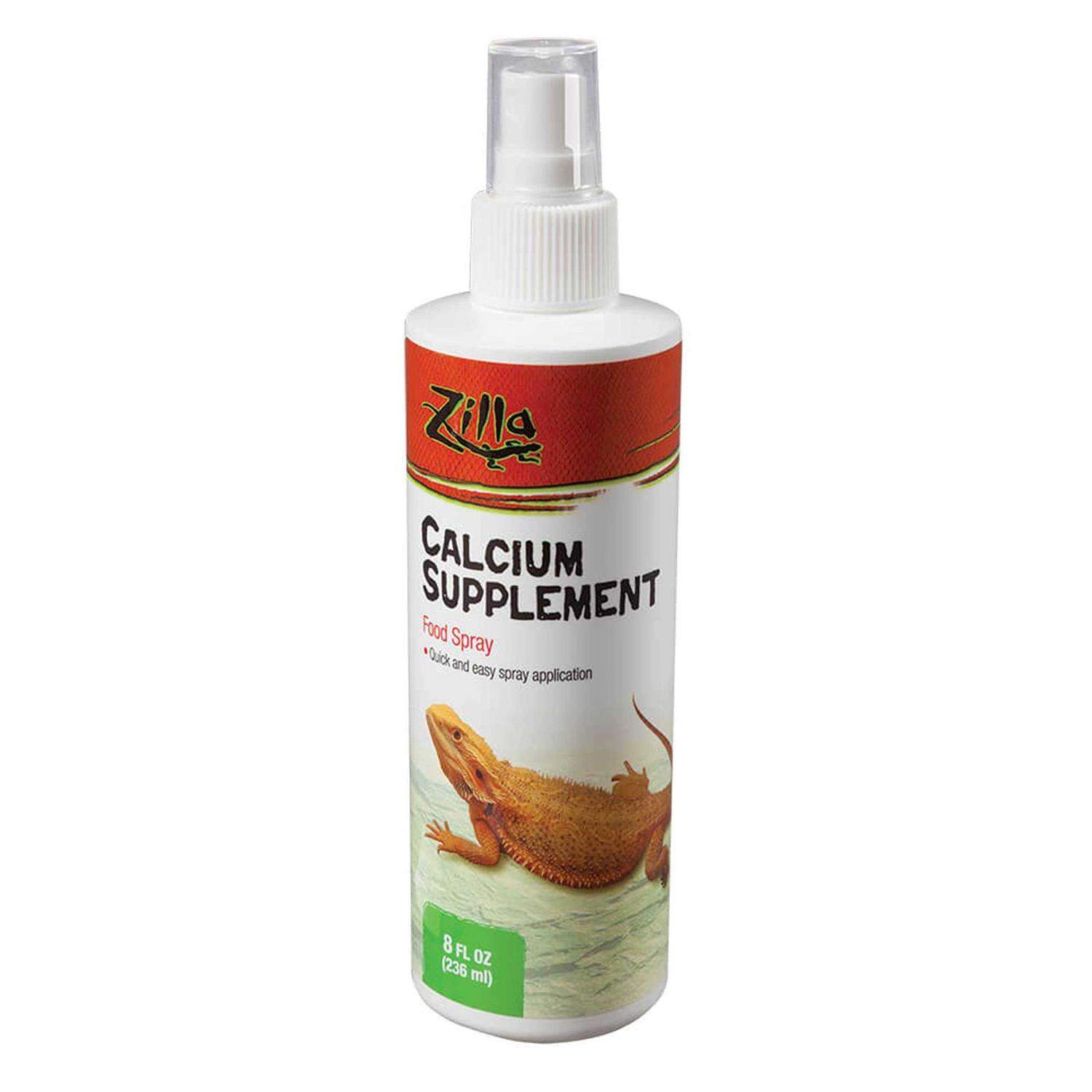 Zilla Calcium Supplement Food Spray - Pet Supplies online store