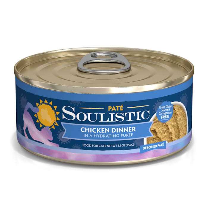 Soulistic Pate Tuna Dinner in a Hydrating Puree Wet Cat Food - Pet Supplies online store