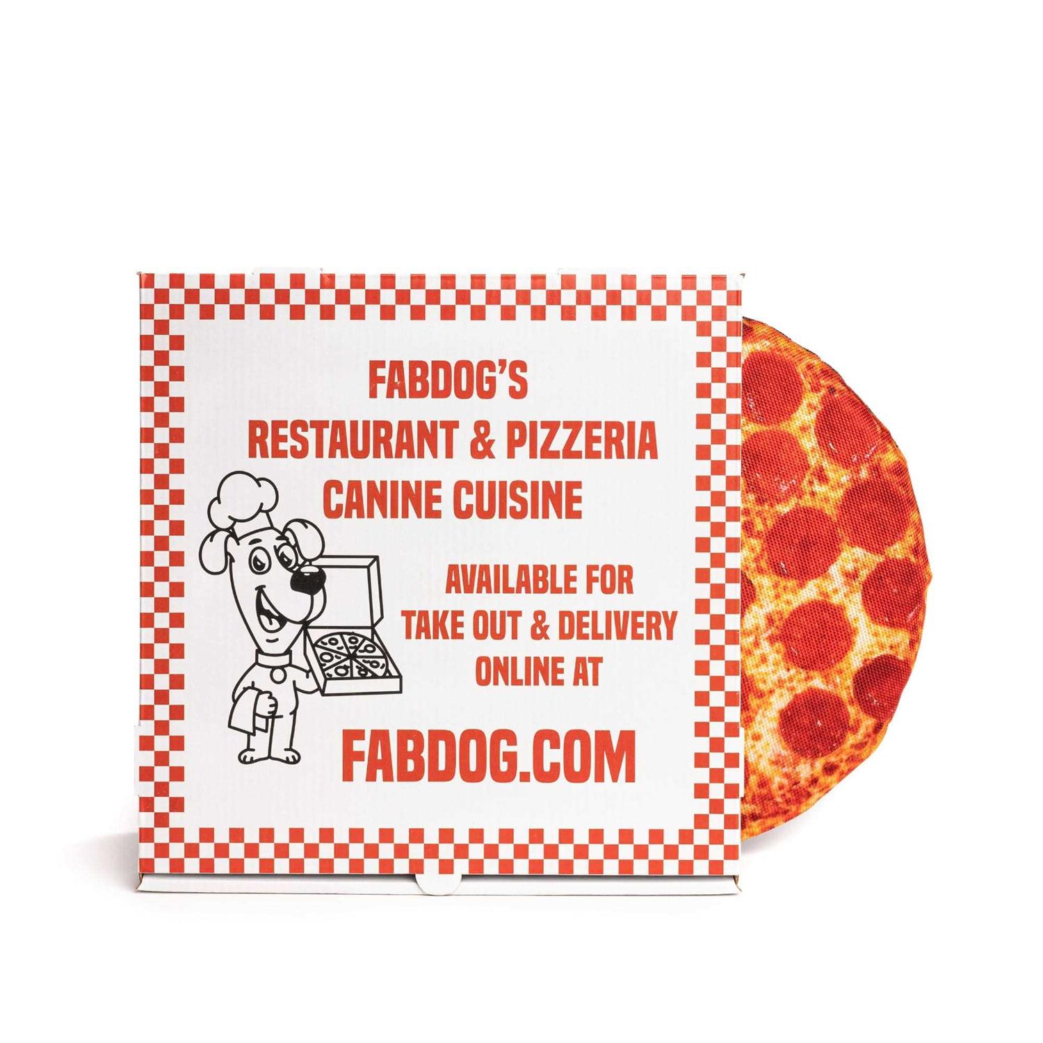 fabdog Pizza 10 Dog Toy - Pet Supplies online store