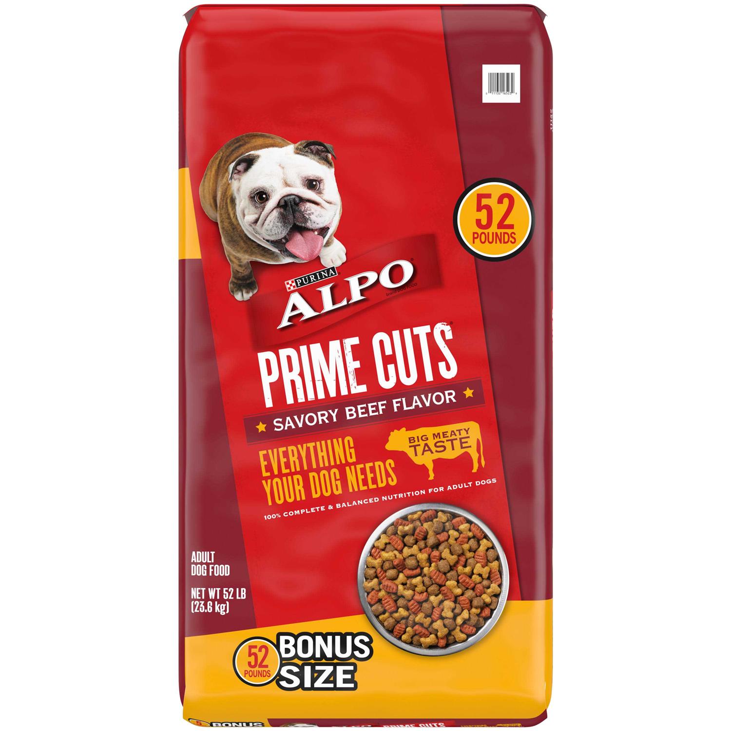 Purina Alpo Prime Cuts Savory Beef Dry Dog Food - Pet Supplies online store