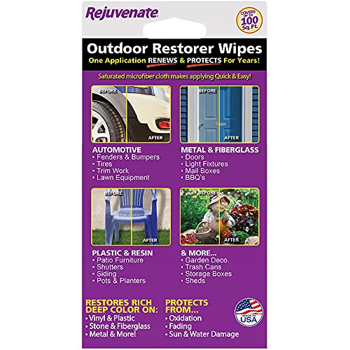 Rejuvenate Outdoor Color Restorer Instantly Restores Faded Sun-Damaged and Oxidized Possessions and Protects from Future Wear 16oz (16oz)