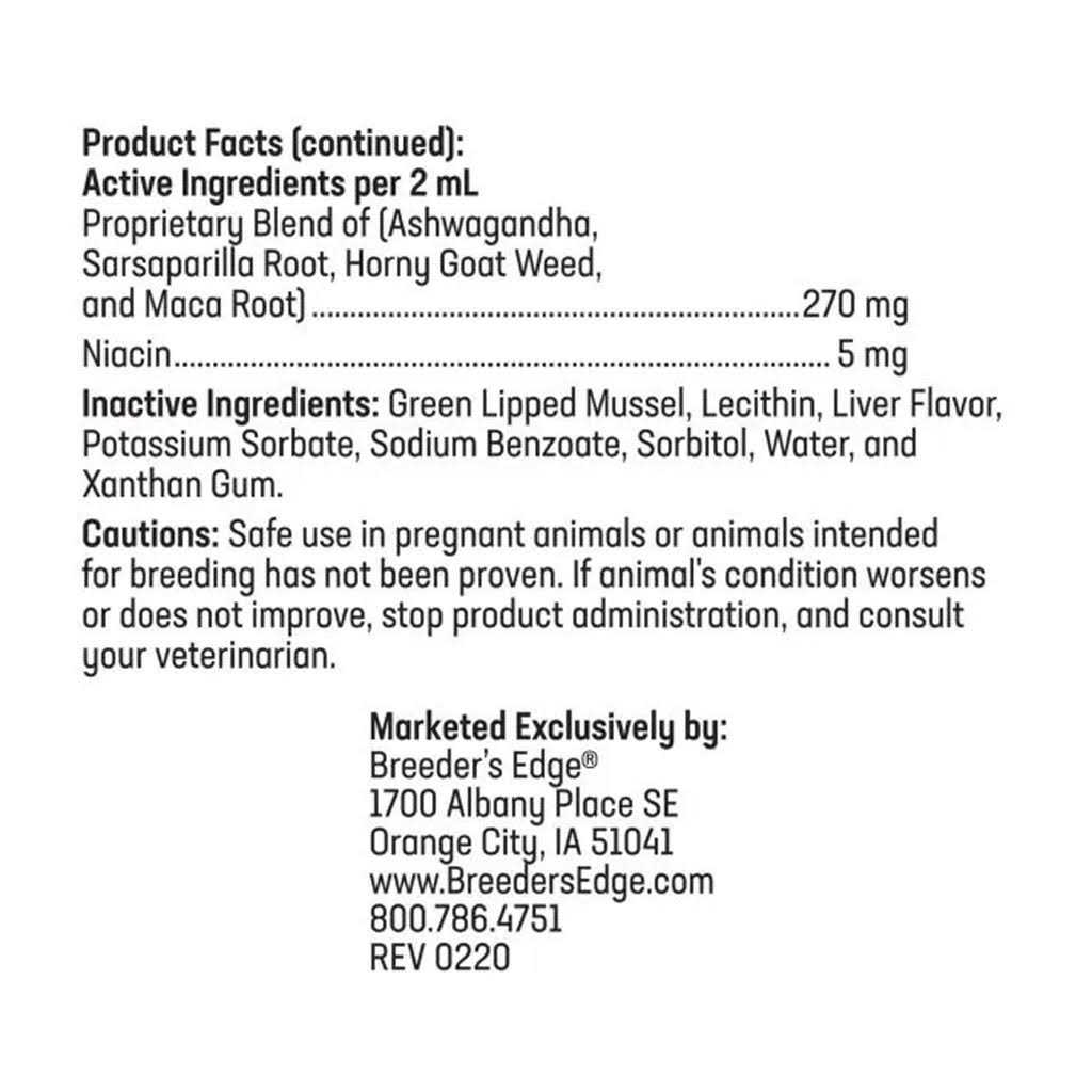 Breeder's Edge Get Him Going, Reproductive Performance Supplement for Dogs and Cats - Pet Supplies online store