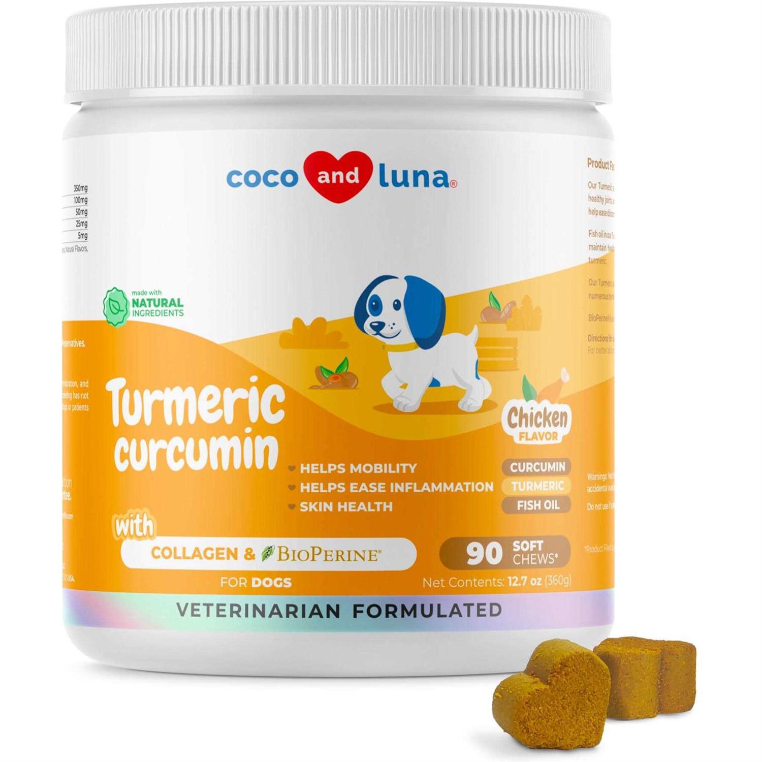 Coco and Luna Turmeric for Dogs - Pet Supplies online store