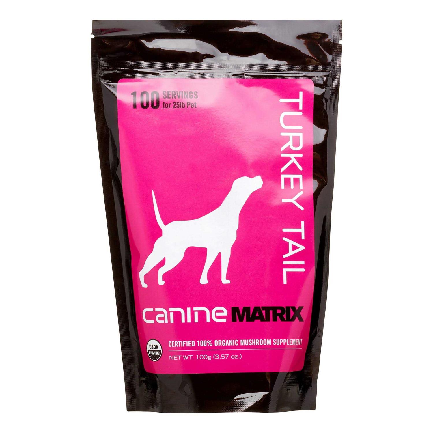 Canine Matrix Turkey Tail Mushroom Supplement - Pet Supplies online store