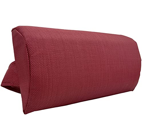 Zero Gravity Chair Set of 2 Replacement Pillow Headrest with Elastic Band, Universal Soft Removable Padded Cushion Head Pillow for Zero Gravity Lounge Chair, Folding Patio Lawn Recliner Chair