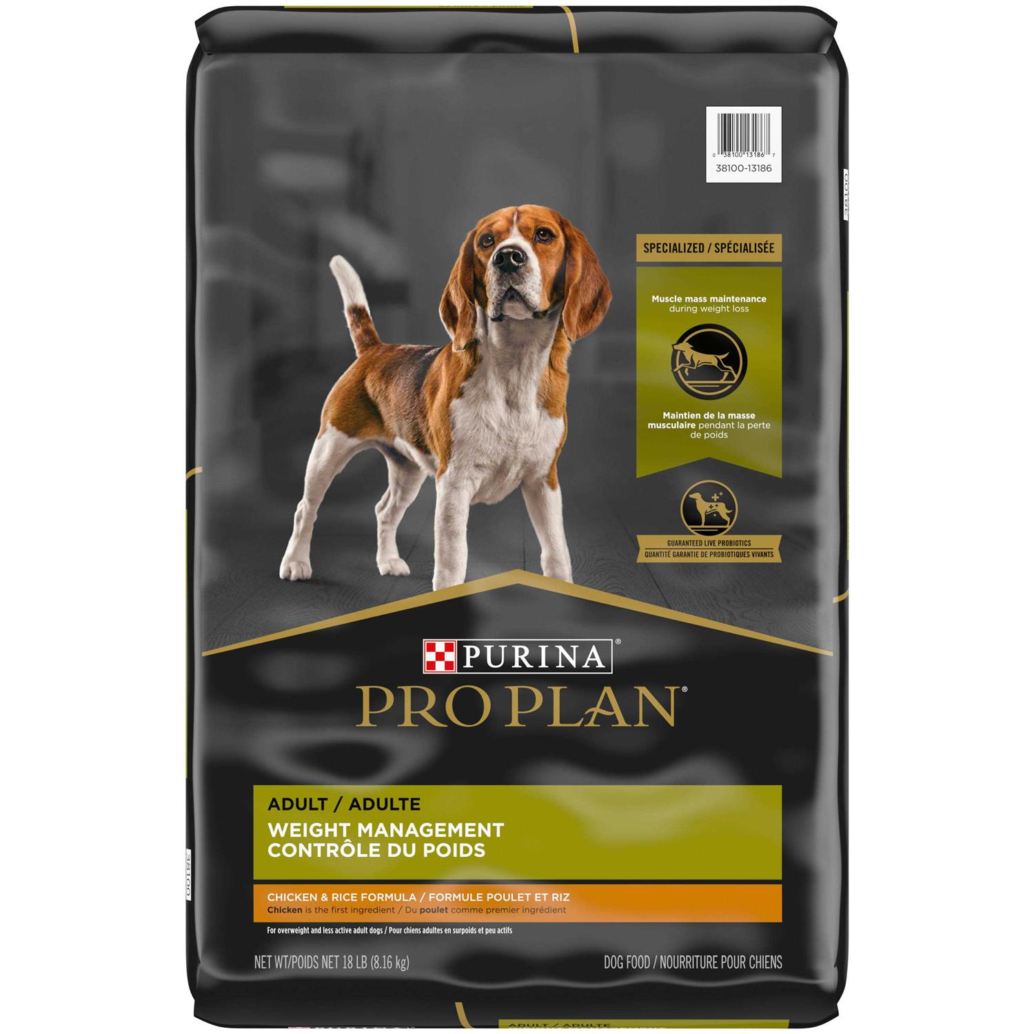 Purina Pro Plan Adult Weight Management Formula Dry Dog Food - Pet Supplies online store