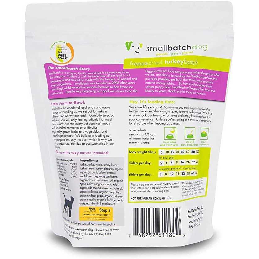 Smallbatch Freeze-Dried Chicken Dog Food - Pet Supplies online store