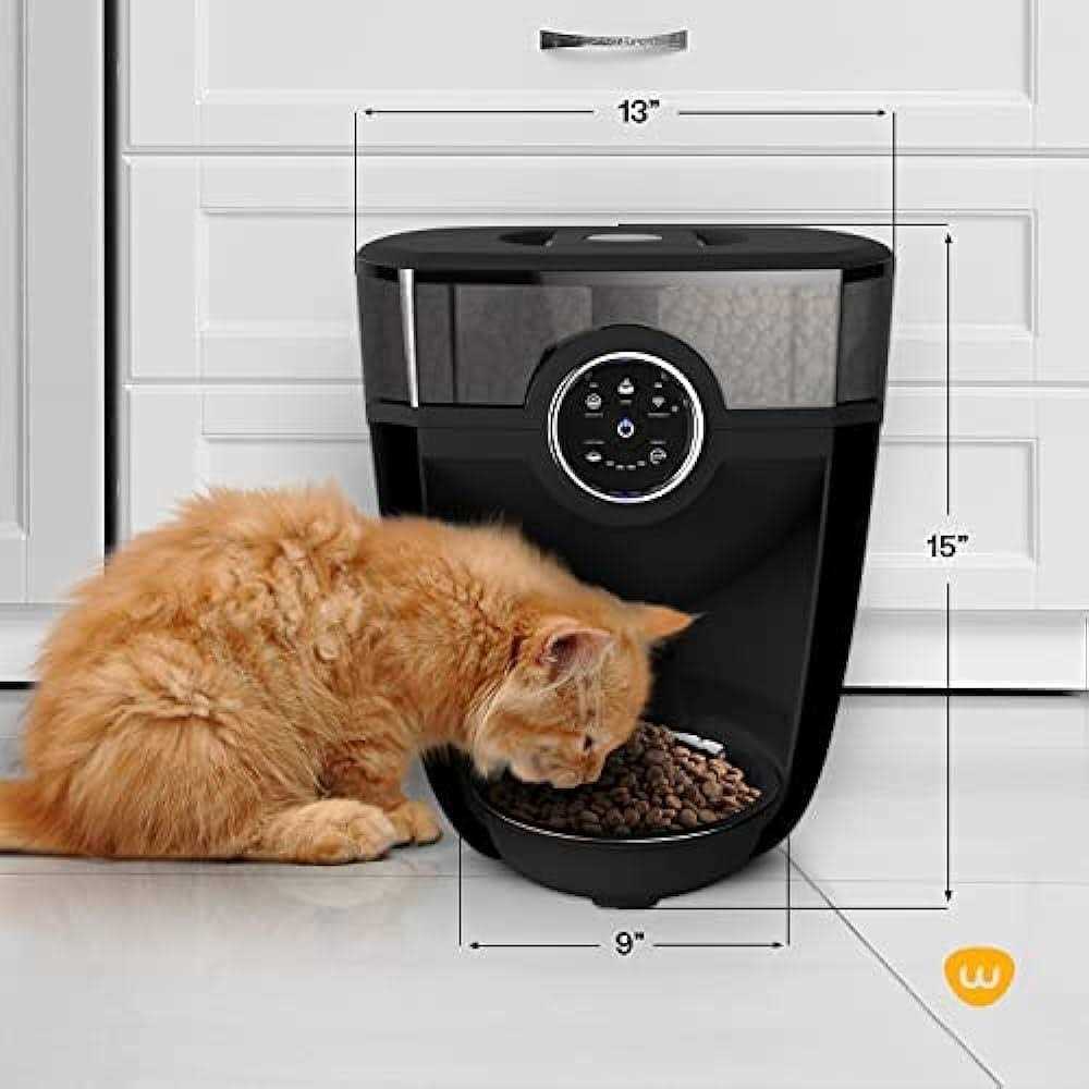 Whisker Feeder-Robot Wi-fi Cat & Dog Auto-Feeder with Hopper & Backup Battery Compatibility - Pet Supplies online store