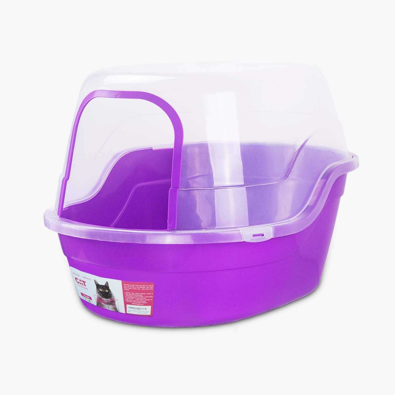 Petfamily Jumbo Hooded Cat Litter Box - Pet Supplies online store