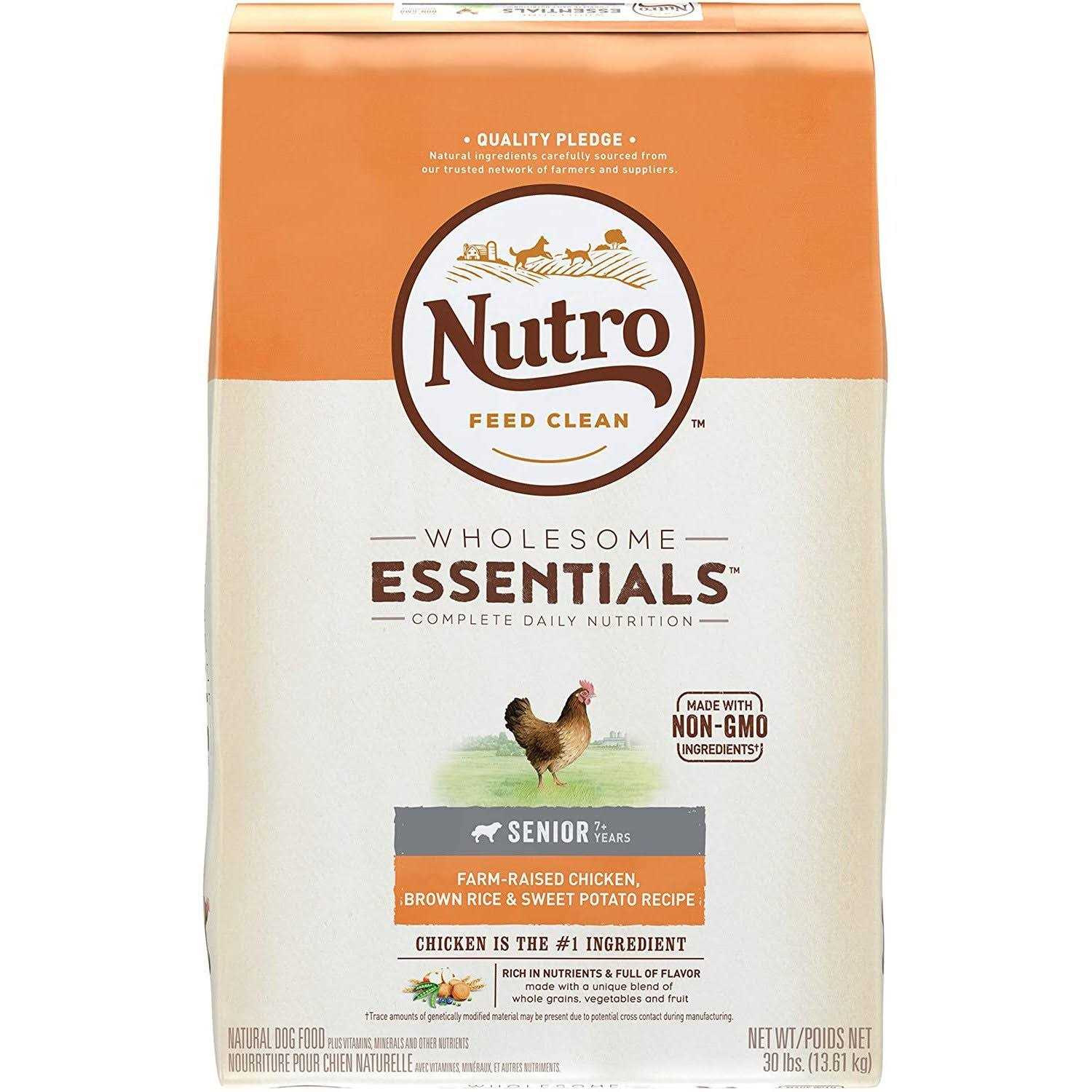 Nutro Natural Choice Chicken & Brown Rice Senior Dry Dog Food - Pet Supplies online store