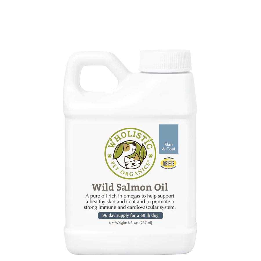 Wholistic Pet Organics Wild Deep Sea Salmon Oil - Pet Supplies online store