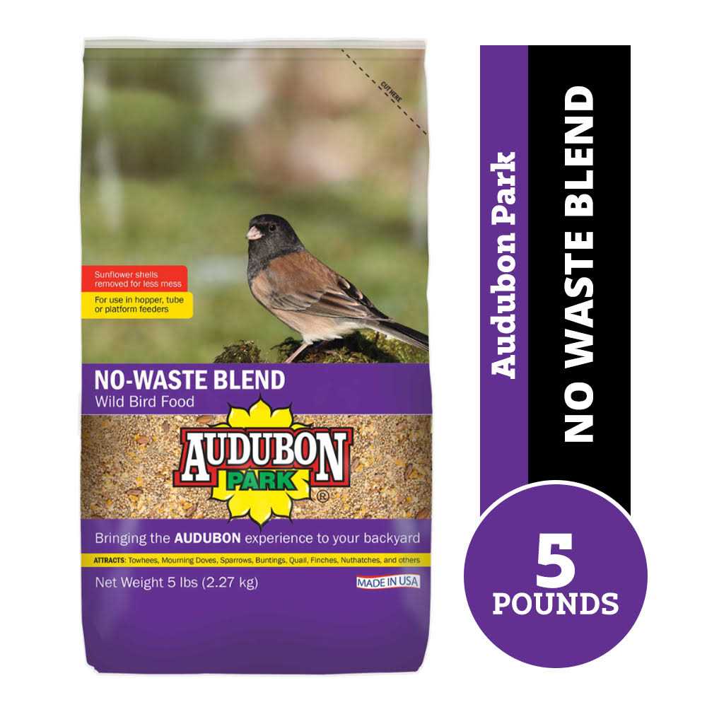 Audubon Park No Waste Blend Wild Bird Food 12228 - Pet Supplies online store