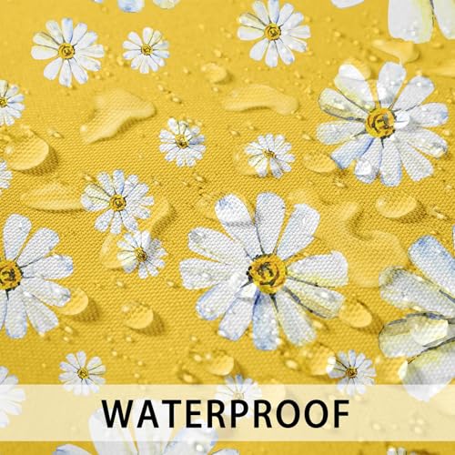 Seashells Sea Outdoor Waterproof Throw Pillow Covers 18 x 18 Inch Set of 2, Ocean Starfish Beach Pillowcase Square Cushion Case, Farmhouse Garden Decorative Pillows for Couch Beach Patio