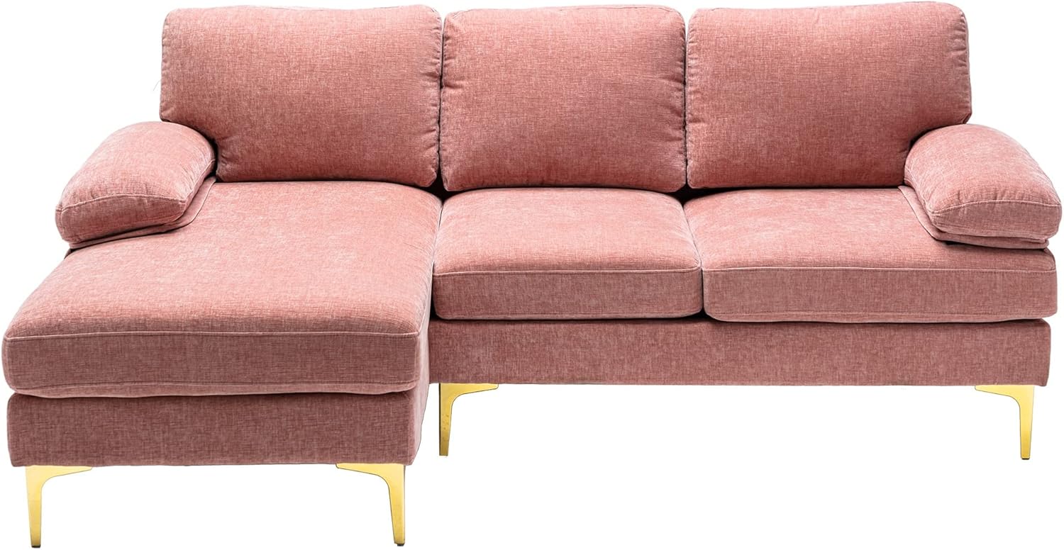 Accent Sofa/Living Room Sofa Combination Sofa Pink