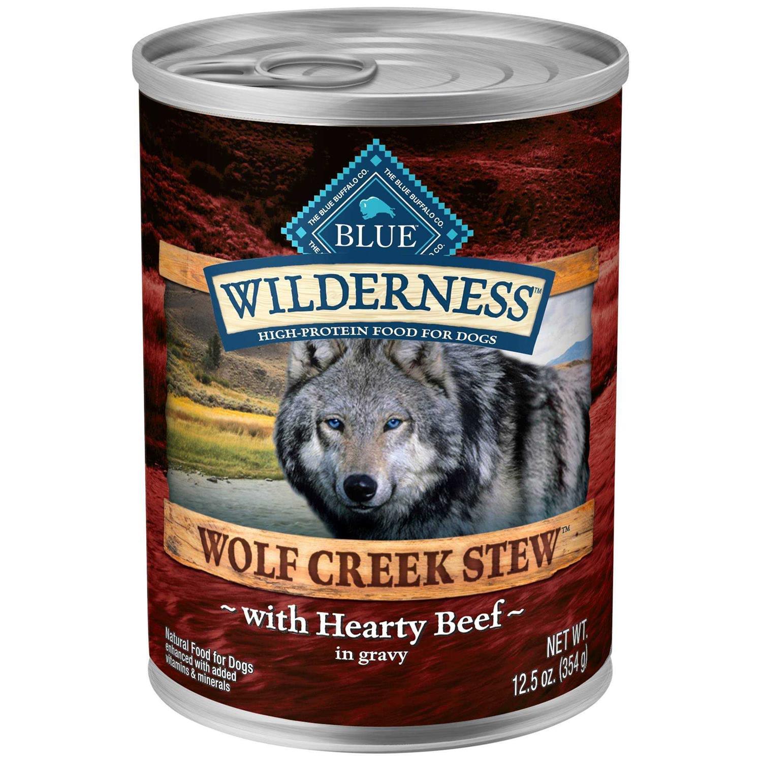 Blue Buffalo Wilderness Wolf Creek Stew Dog Food - Pet Supplies online store