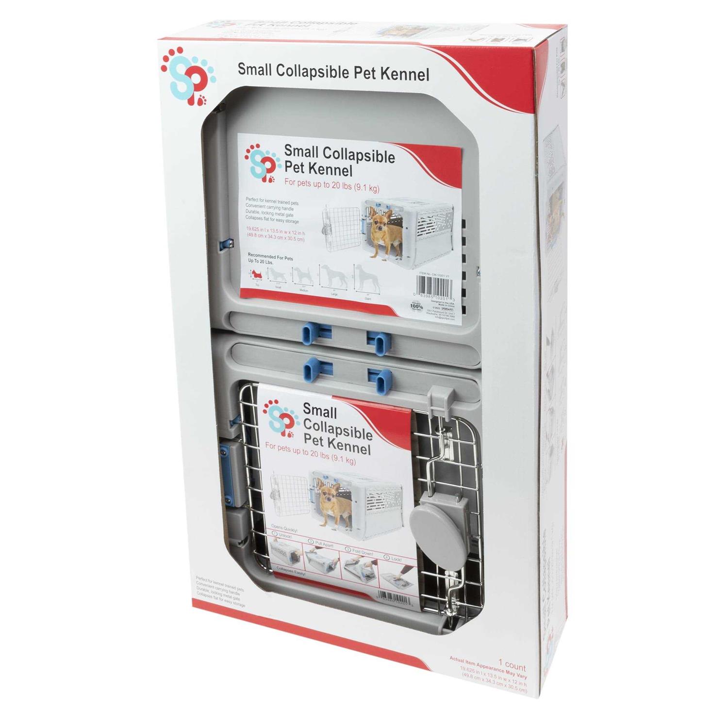 SportPet Designs Sportpet Collapsible Plastic Dog Kennel - Pet Supplies online store