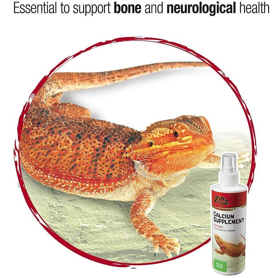 Zilla Calcium Supplement Food Spray - Pet Supplies online store