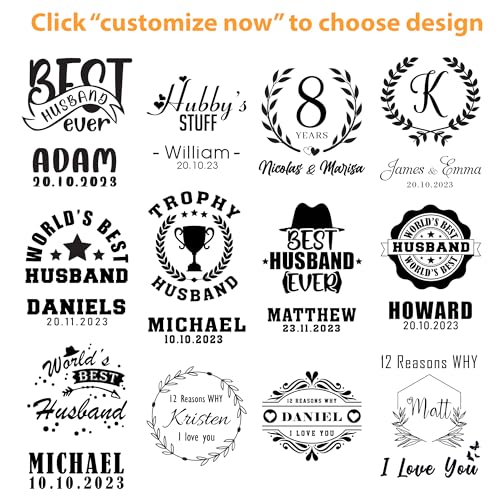 Custom official dad since gift for dad table organizer, Personalized small gifts for him wood desk organization, Engraved christmas gifts for dads office organizers and storage