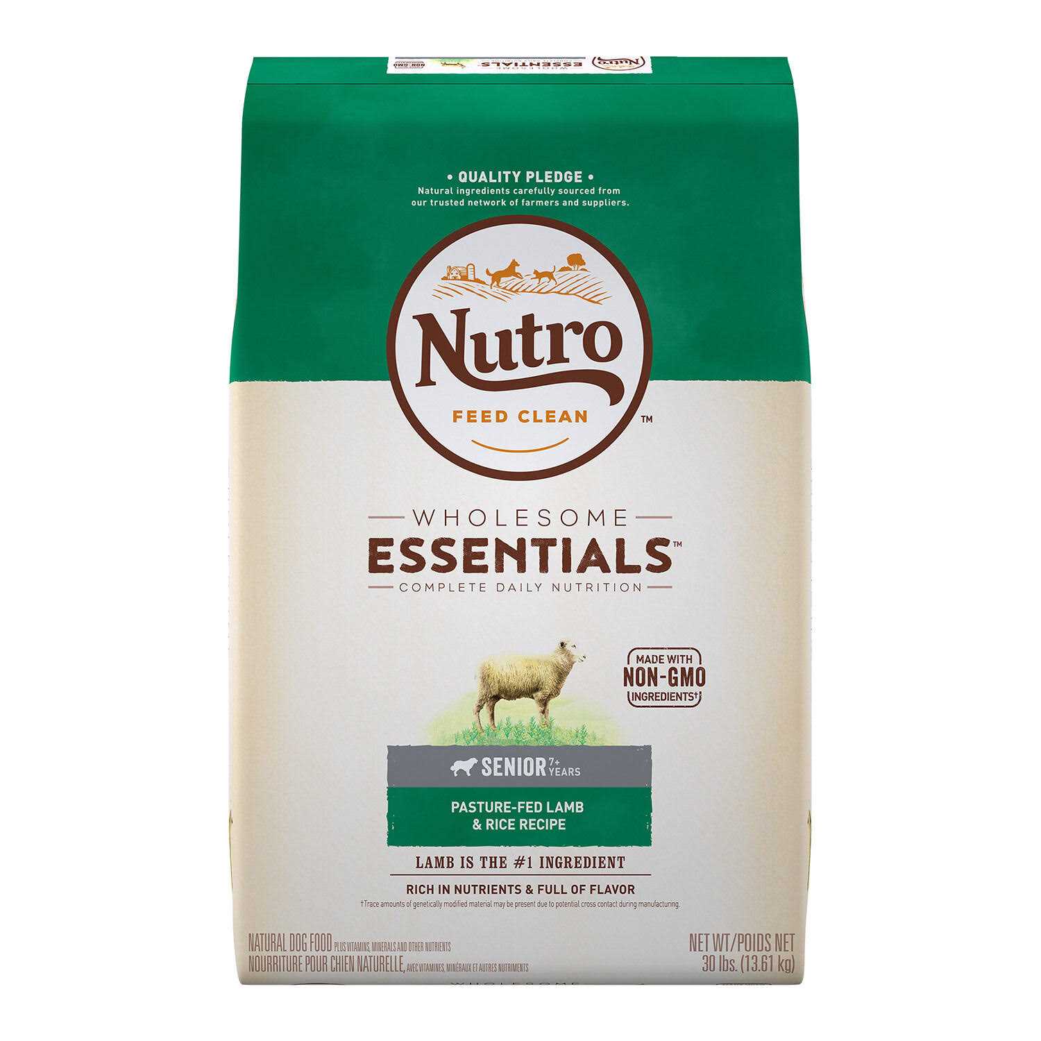 Nutro Natural Choice Senior Lamb & Rice Dry Dog Food - Pet Supplies online store