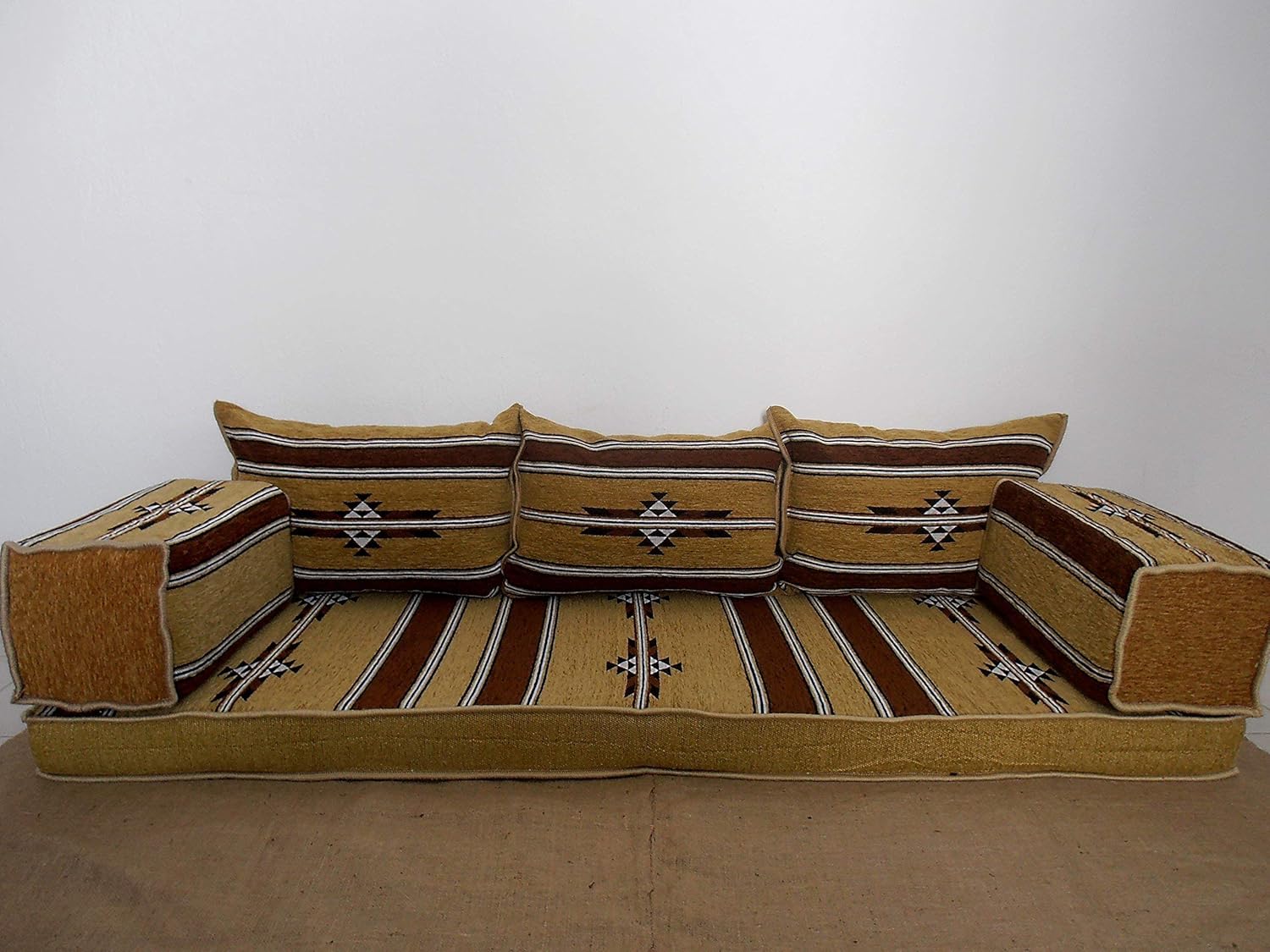 Traditional Oriental Floor Seating, Floor Seating Sofa, Arabic Cushions, Arabic Mattress, Arabic Couch, Moroccan Furniture
