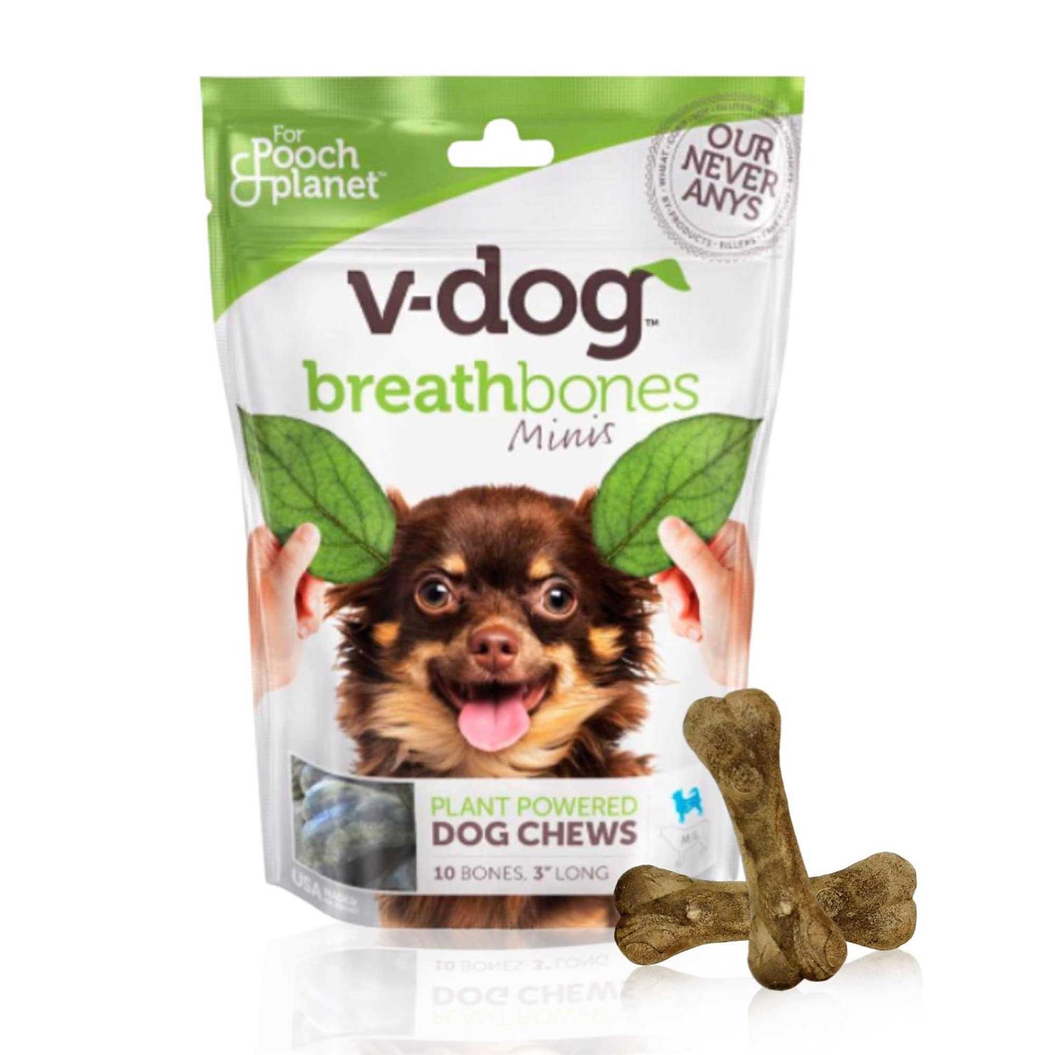 V-dog Breathbones Vegan dog Treats - Pet Supplies online store