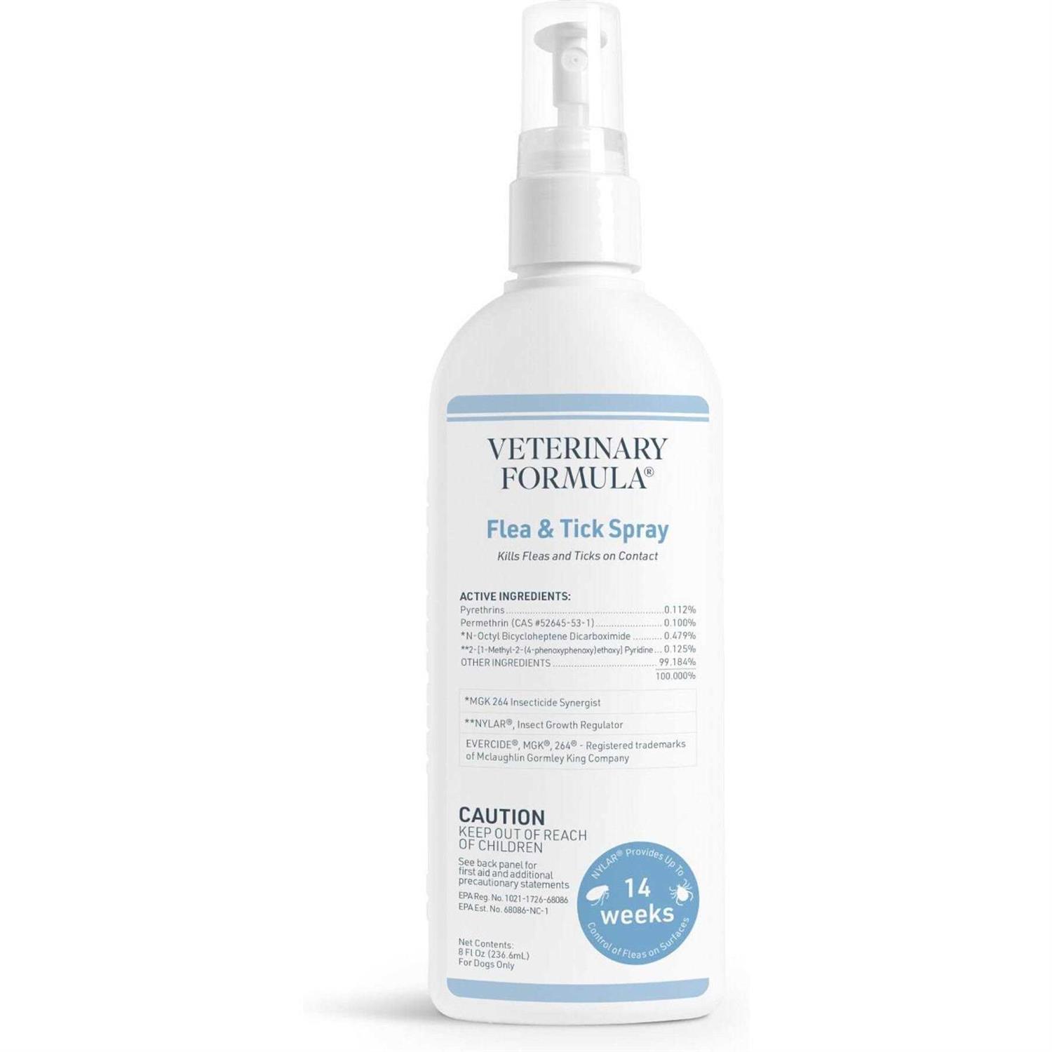 Veterinary Formula Clinical Care Flea & Tick Spray for Dogs - Pet Supplies online store