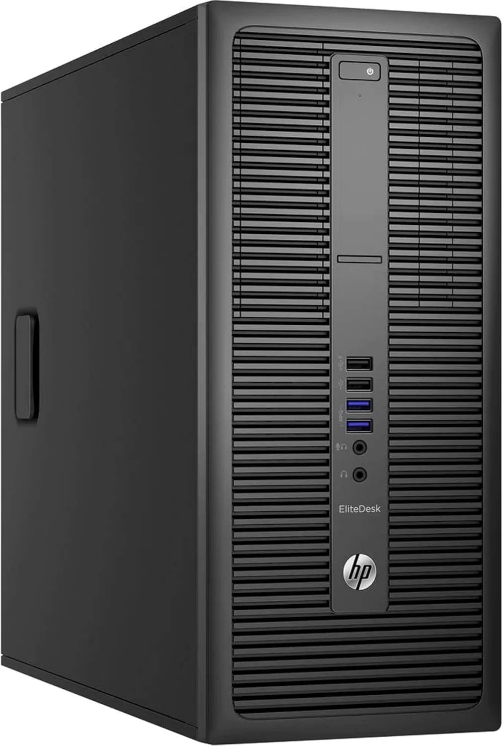 HP 800G2 Desktop Tower Computer, Intel Core i5 Quad Core, 16GB RAM, 500GB Solid State Drive, DVD, Wi-Fi, Windows 10 Pro, Wireless Keyboard, 1080p Webcam, New 23.6 Monitor (Renewed)
