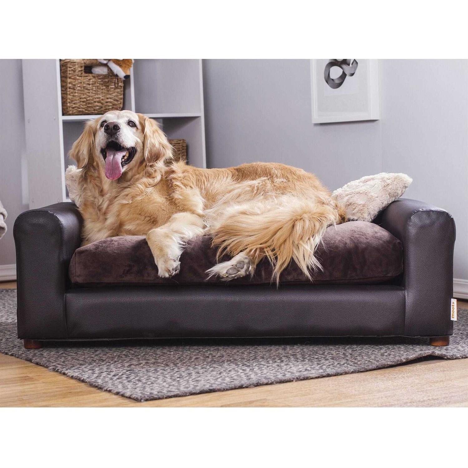 Moots Premium Leatherette Pets Sofa - Pet Supplies online store