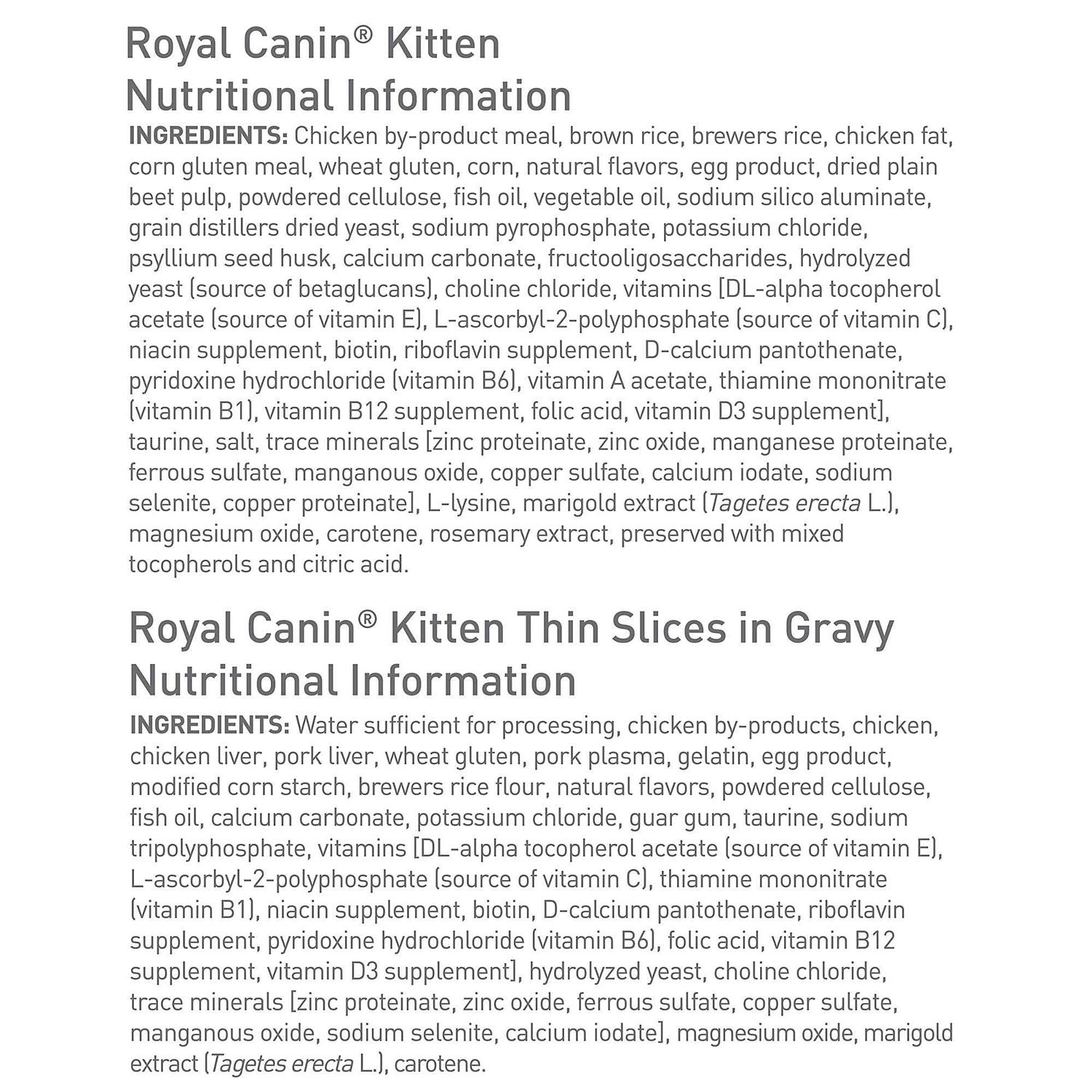 Royal Canin Kitten Dry Cat Food Starter Kit - Pet Supplies online store
