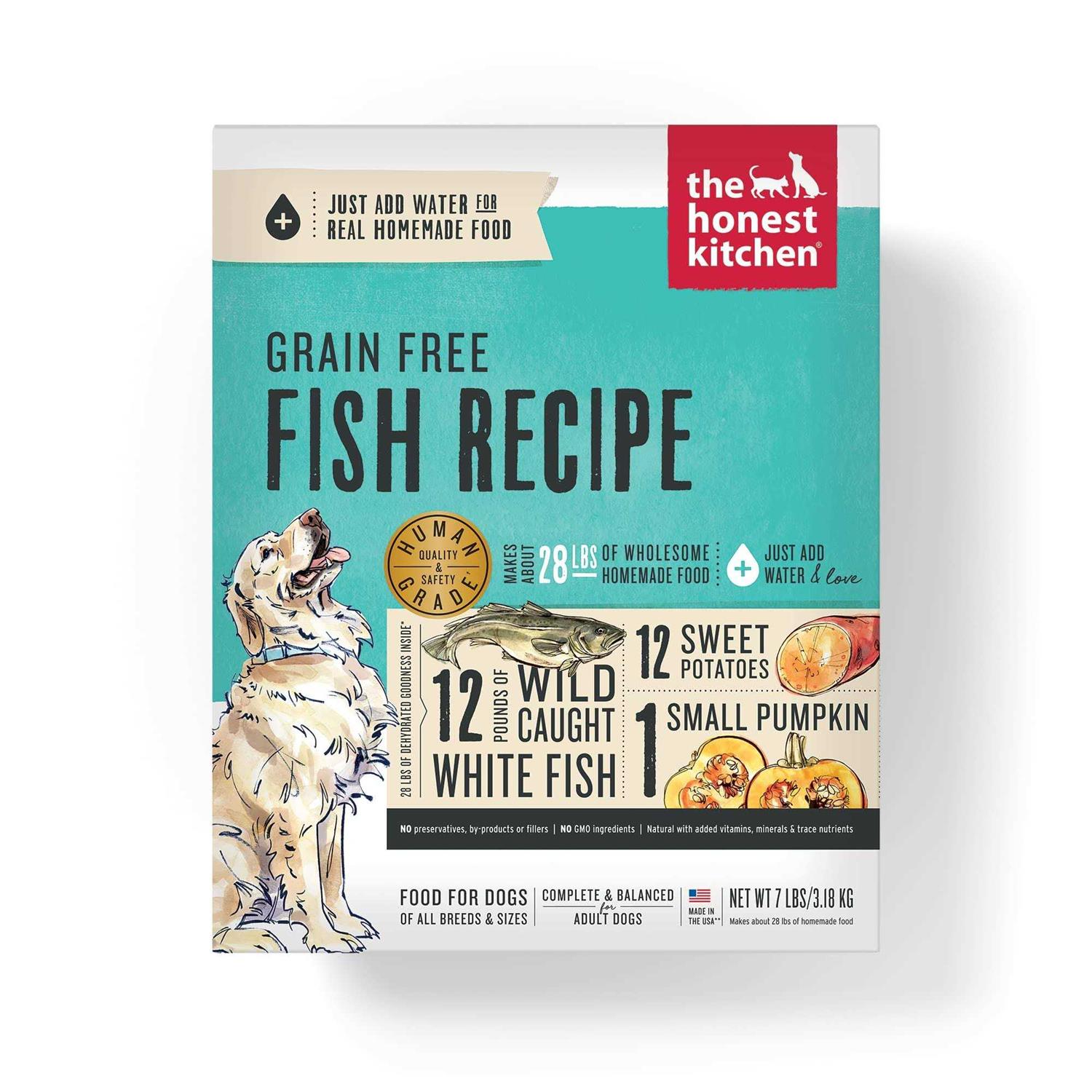 The Honest Kitchen Dehydrated Grain Free Fish Dog Food - Pet Supplies online store